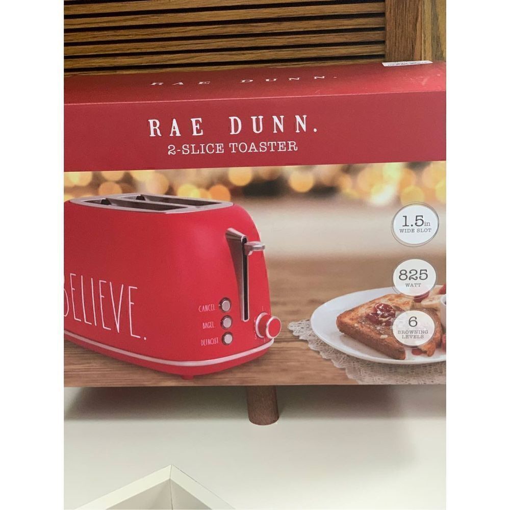 Rae Dunn Believe Toaster - Picture 2 of 4